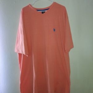 Orange U.S POLO ASSN T-Shirt Size 2XLT